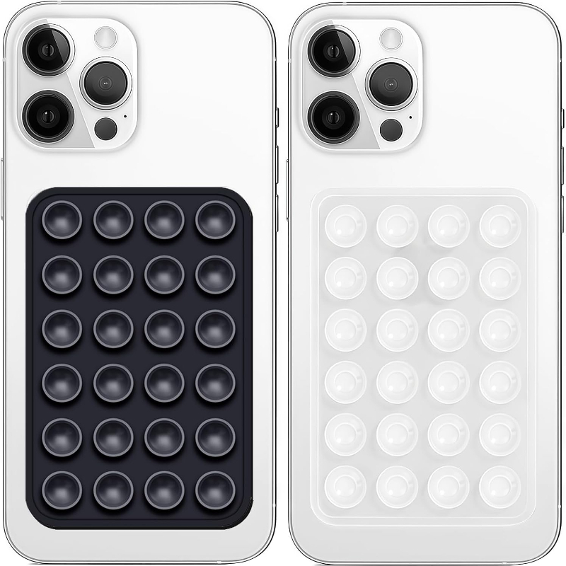 Phone Cases - Silikon-Saugnapf-Handyhalterung Multifunktionale Saugnapf-Wandhalterung Quadratische Rutschfeste Einseitige