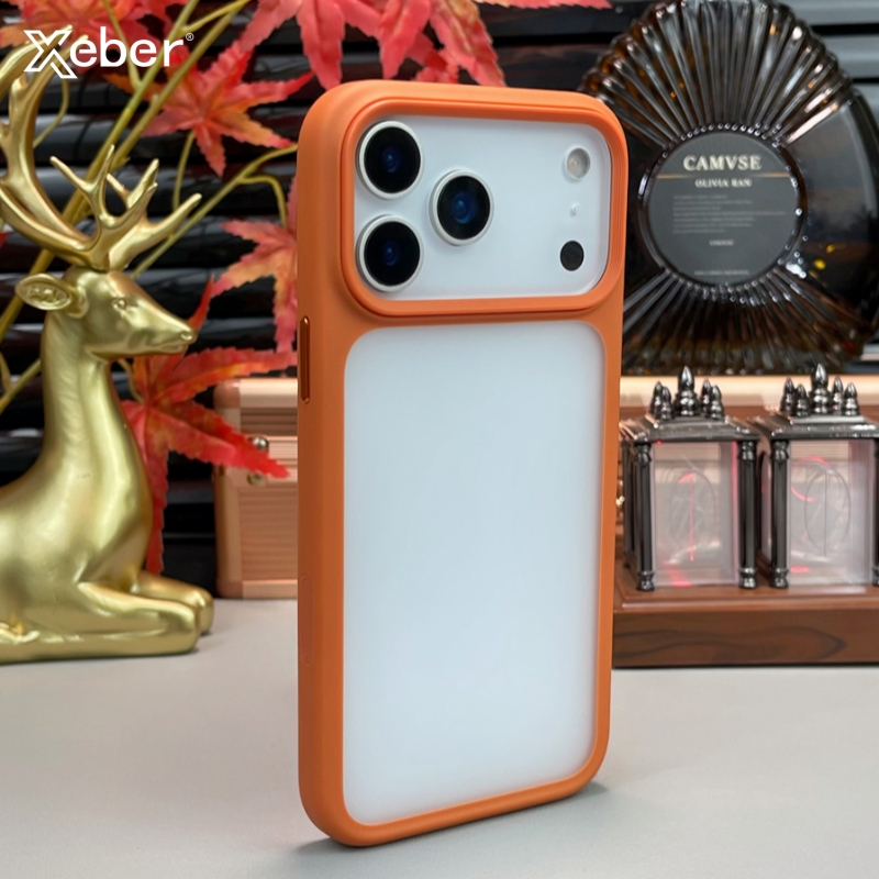 Clear Shockproof Bumper Case - Luxuriöse, transparente, matte TPU-Hülle für iPhone