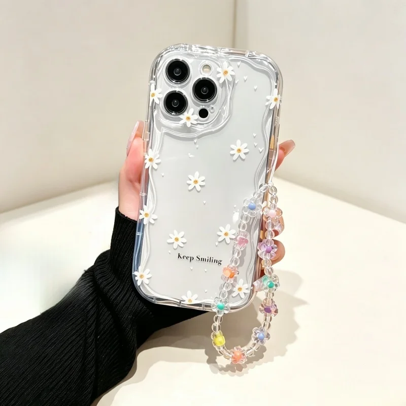 Niedliche Blumen-Handgelenksch – Cute Cartoon Wrist Strap Silicone Case Bewertung und Preis