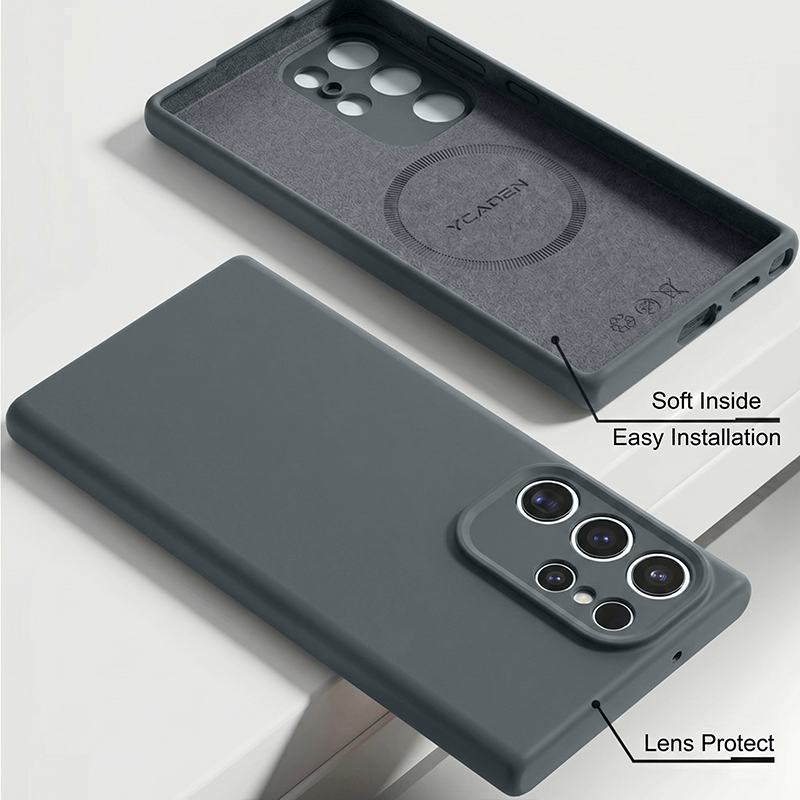 Weiche Flüssigsilikonhülle für – Liquid Silicone Magnetic Phone Case Bewertung und Preis