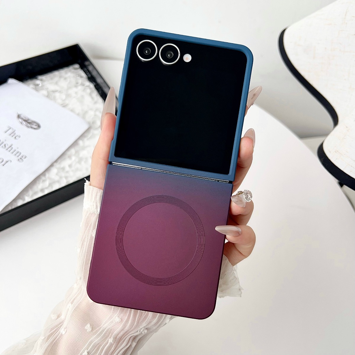 Farbverlauf Flüssig-Silikon We – Liquid Silicone Magnetic Phone Case Bewertung und Preis