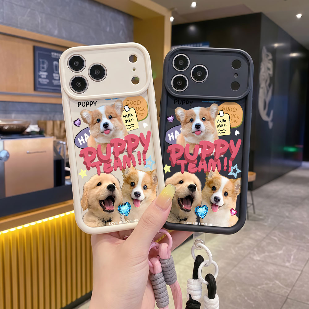 Handyhüllen mit Trageschlaufe  – Cute Cartoon Wrist Strap Silicone Case Bewertung und Preis