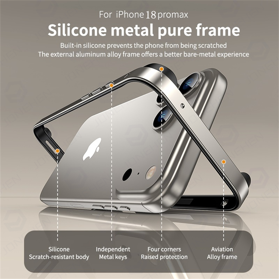 Leichtes Hybrid-Silikon-Rahmen – Metal Bumper Aluminum Frame Case Bewertung und Preis