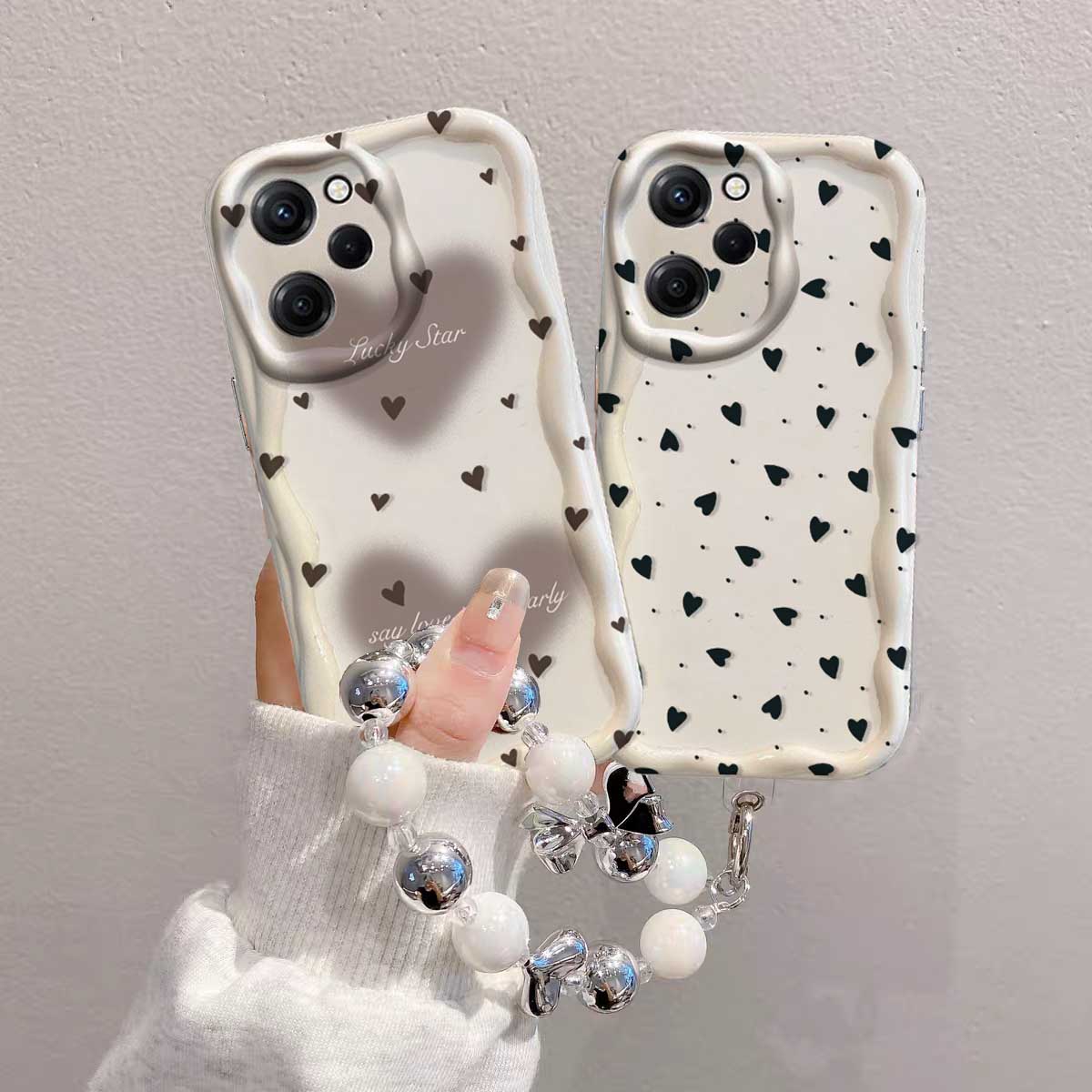 Hülle für RENO 15 15F 14 PRO 1 – Cute Cartoon Wrist Strap Silicone Case Bewertung und Preis