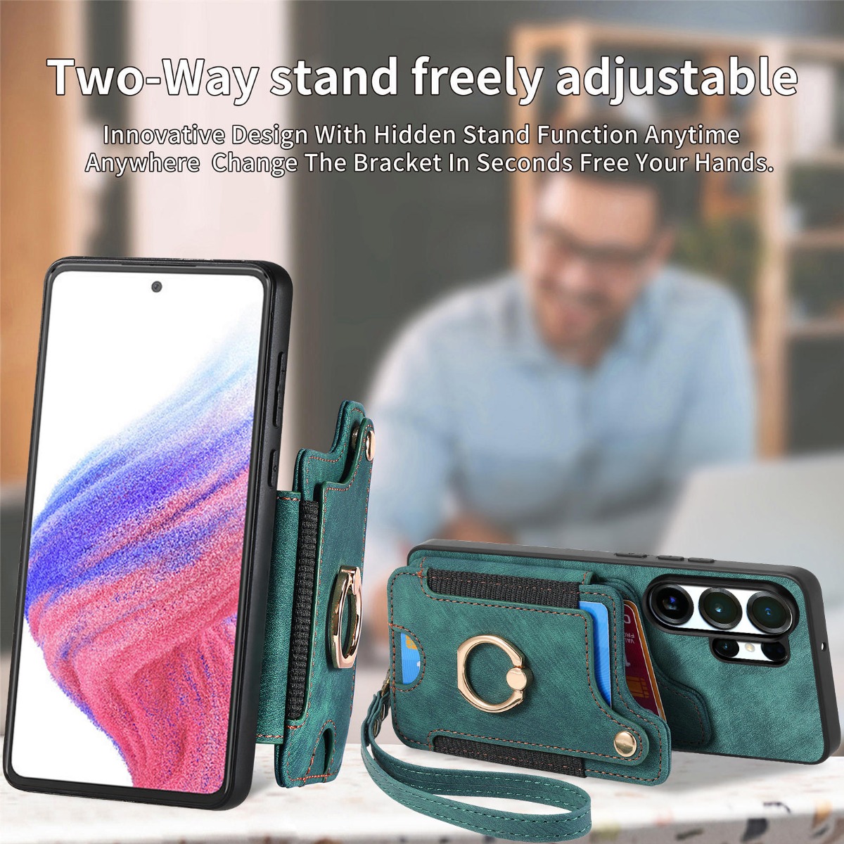 Handyhülle für Samsung S26 Ult – Leather Wallet Card Holder Phone Cover Bewertung und Preis