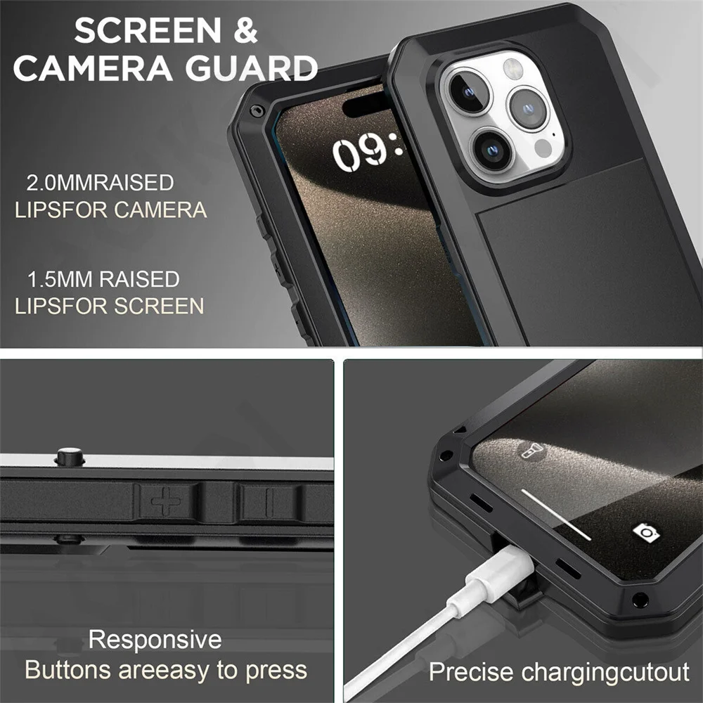 Hülle für iPhone 17 16 15 14 1 – Heavy Duty 360 Full Body Protective Case Bewertung und Preis