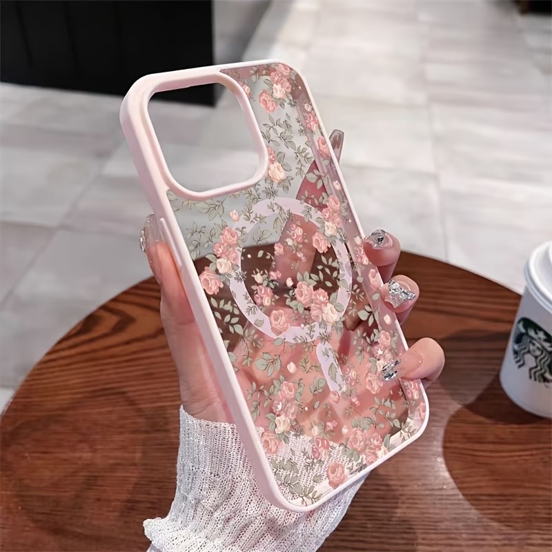 Rosa Tiny Rose Transparente Ma – Clear Shockproof Bumper Case Bewertung und Preis