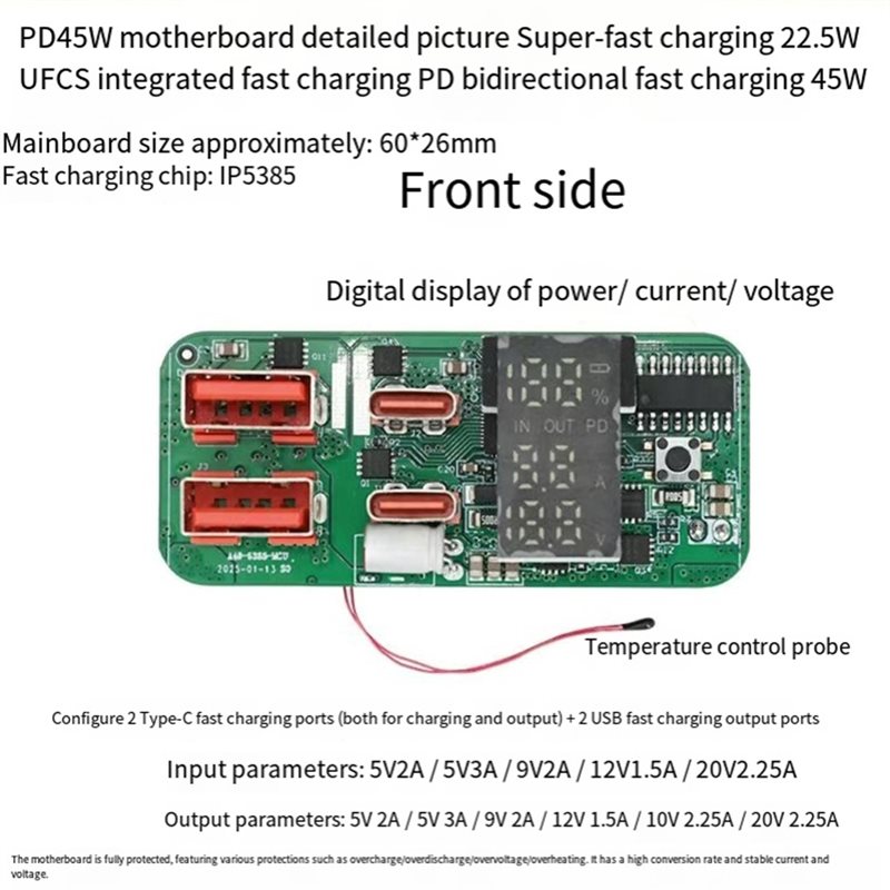 ABKN-DIY Lademodul PD45W 3S Bi – Power Banks Bewertung und Preis