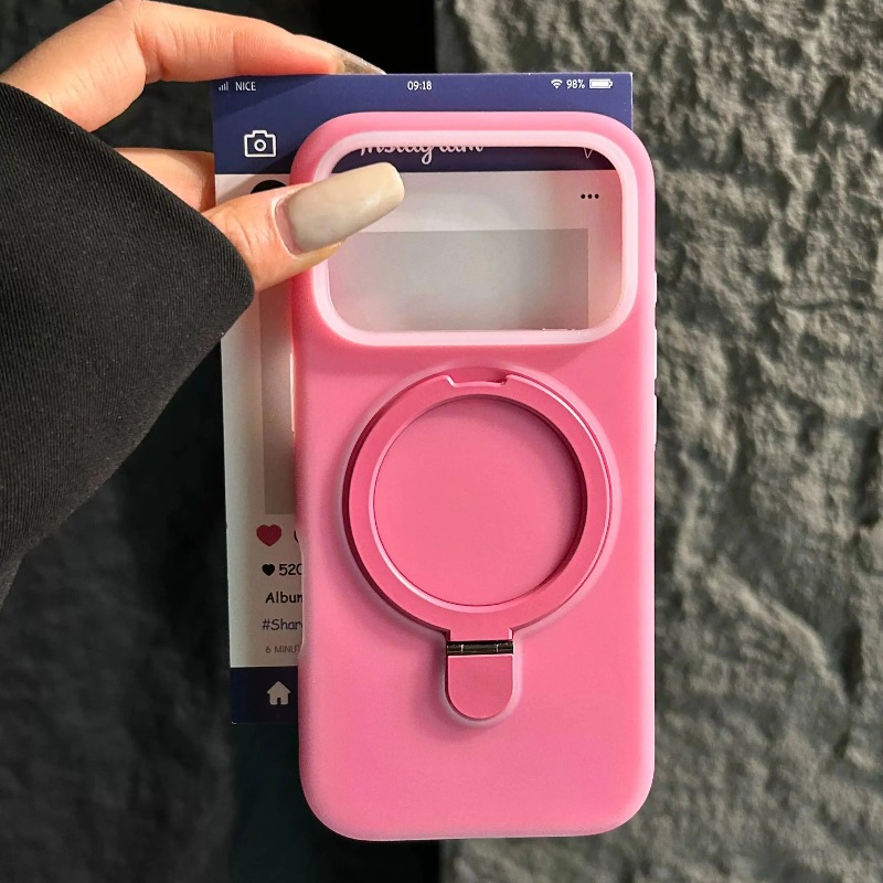 Flüssiges Silikon in Bonbonfar – Liquid Silicone Magnetic Phone Case Bewertung und Preis