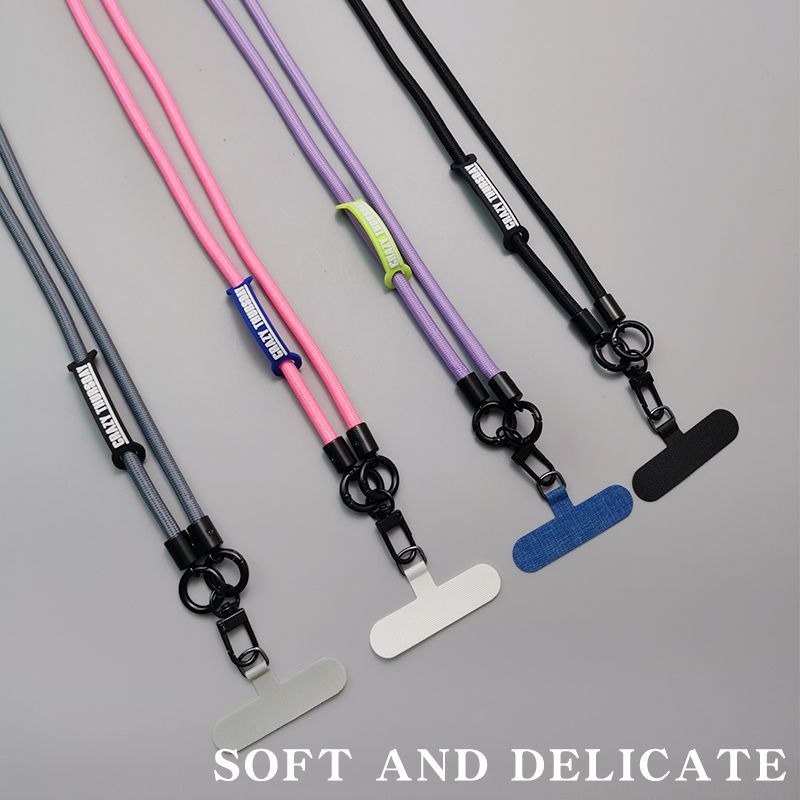 Langes Einfarbiges Crossbody-T – Crossbody Lanyard Neck Strap Case Bewertung und Preis