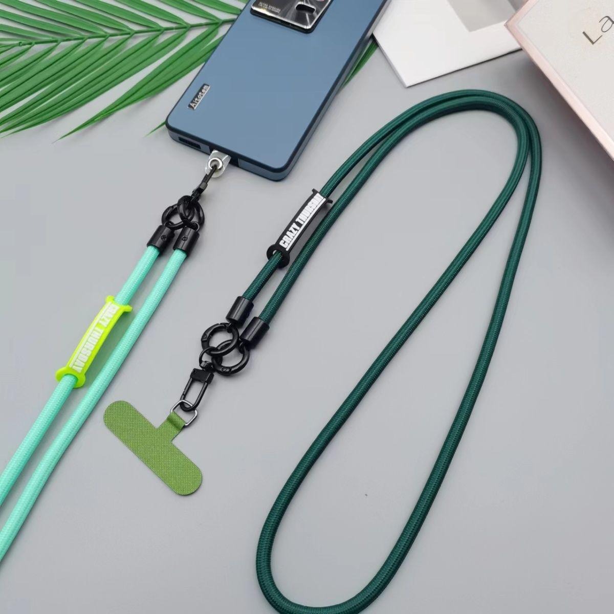 Langes Einfarbiges Crossbody-T – Crossbody Lanyard Neck Strap Case Bewertung und Preis