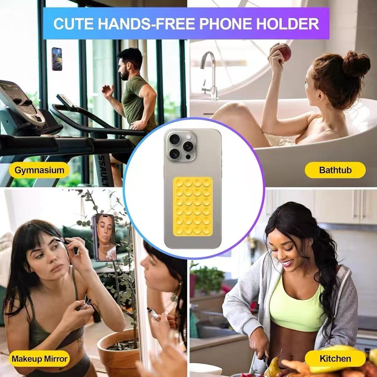 Silikon-Saugnapf-Handyhalter,  – Phone Cases Bewertung und Preis