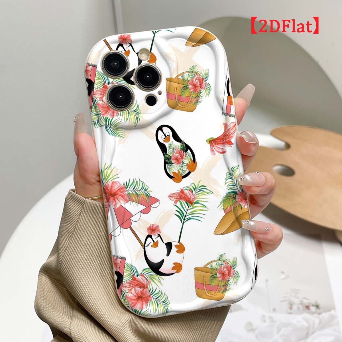 Niedliche Handyhülle mit Pingu – Cute Cartoon Wrist Strap Silicone Case Bewertung und Preis